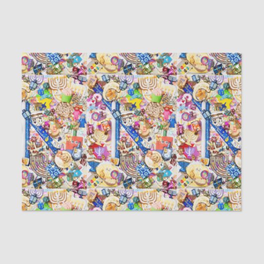 Chanukah Tissue Paper Tissuepapier (Voorkant)