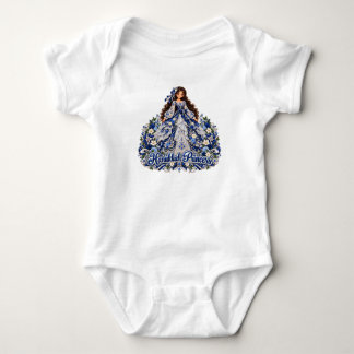 Chanukka Prinses Pasgeborene Romper