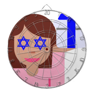 chanukkah hair flip emoji dartbord