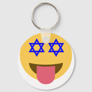 chanukkah hanukkah emoji sleutelhanger