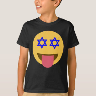 chanukkah hanukkah emoji t-shirt