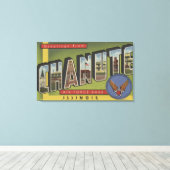 Chanute Air Force Base - Grote letterscènes Canvas Afdruk (Insitu (Houten vloer))