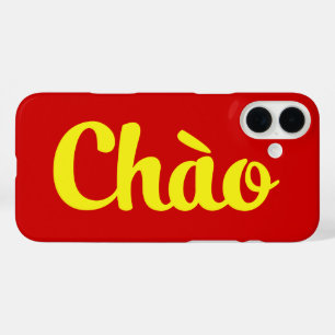 Chào / Hallo ~ Vietnam / Vietnamees / Tiapng Vioot iPhone 16 Plus Hoesje