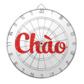 Chào / Hallo ~ Vietnam / Vietnamees / Tiapng Vioot Dartbord (Voorkant)