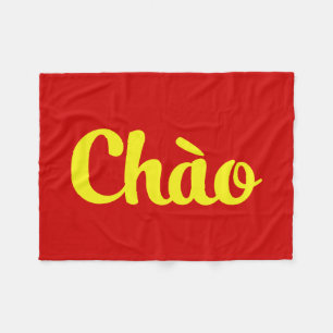 Chào / Hallo ~ Vietnam / Vietnamees / Tiapng Vioot Fleece Deken