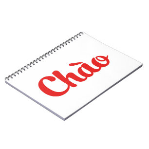 Chào / Hallo ~ Vietnam / Vietnamees / Tiapng Vioot Notitieboek
