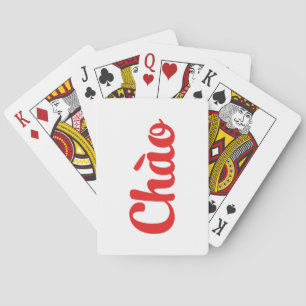 Chào / Hallo ~ Vietnam / Vietnamees / Tiapng Vioot Speelkaarten