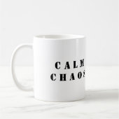Chaos Calme - Mug Café du Paradoxe (Gauche)