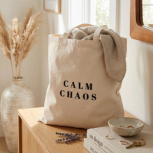Chaos Calme - Sac fourre-tout toile Paradoxe