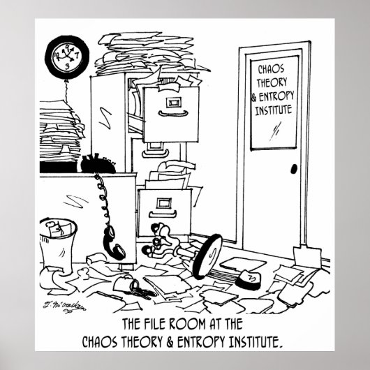 Chaos Cartoon 6292 Poster (Voorkant)