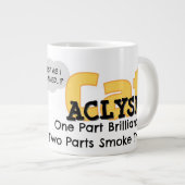 Chaos Cat 20oz Mug – Alysm: One Part Brilliance Extra Grote Beker (Voorkant rechts)