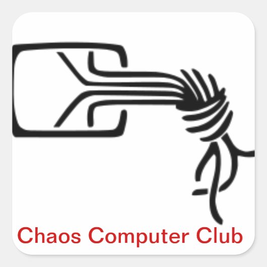 Chaos Computer Club sticker (Voorkant)