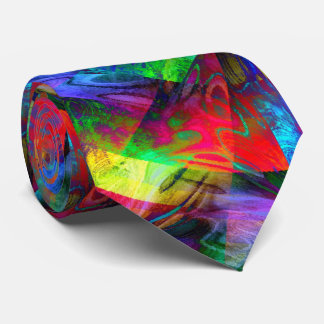 Chaos coole moderne abstracte kunst stropdas