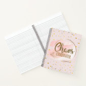 Chaos Coordinateur Journal Carnet (Intérieur)
