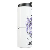 Chaos Coördinator Bekerglas Thermosbeker (Gedraaid links)