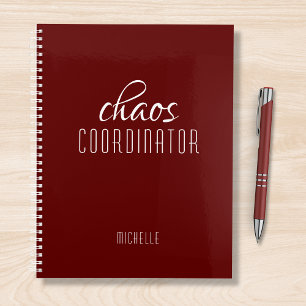 Chaos coördinator Bourgondië gepersonaliseerde naa Planner
