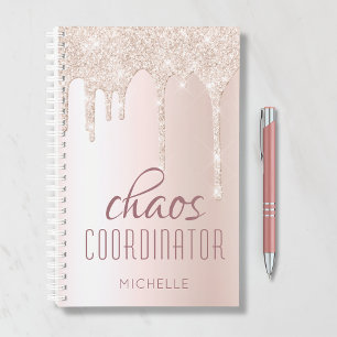 Chaos Coordinator Chic Girly Glitter persoonlijke Planner