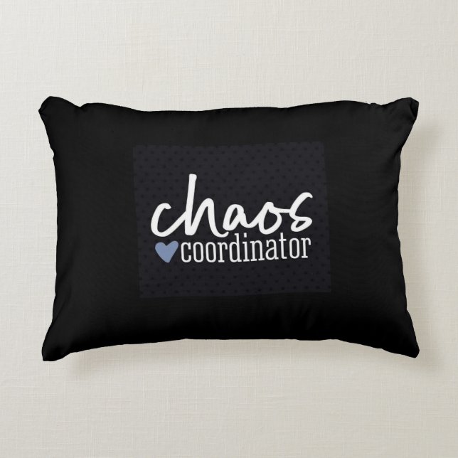 **CHAOS COÖRDINATOR* FUN/CUTE PILLOW ACCENT KUSSEN (Voorkant)