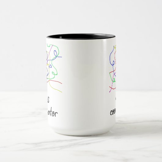 Chaos Coordinator, Grappig, Koffie Mok (Midden)