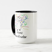 Chaos Coordinator, Grappig, Koffie Mok (Voorkant links)