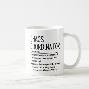 Chaos coördinator koffiemok