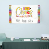 Chaos Coordinator Leerleraar Poster Banner (Beurs)