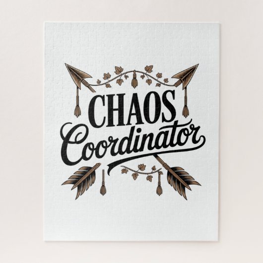 Chaos Coordinator Legpuzzel (Verticaal)