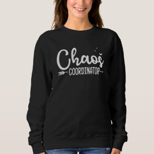 Chaos-coördinator leraar trui