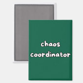 chaos coordinator magneet (Voorkant / Achterkant)