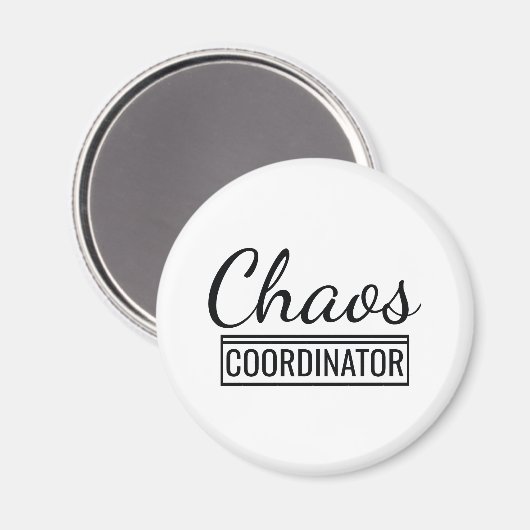 Chaos-coördinator Magneet (Voorkant / Achterkant)