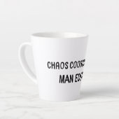 Chaos Coordinator-Man Edition Latte Mok (Linkerhoek)
