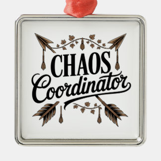 Chaos Coordinator Metalen Ornament