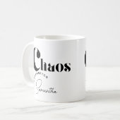  "Chaos Coordinator" Mok Werkplek (Voorkant links)