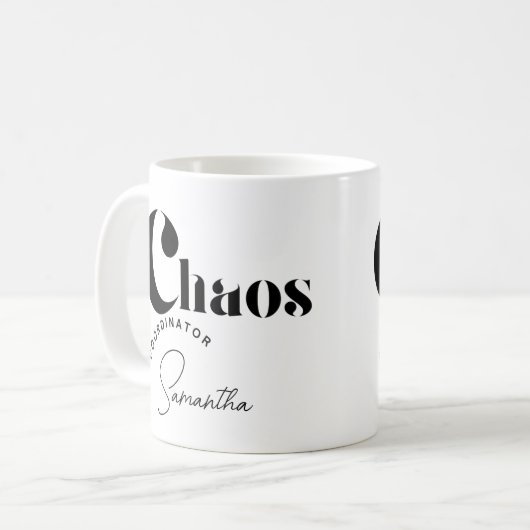  "Chaos Coordinator" Mok Werkplek (Voorkant links)