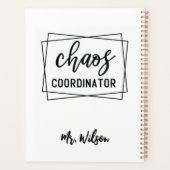 Chaos Coordinator Notebook – Funny Teacher Quote (Dos)