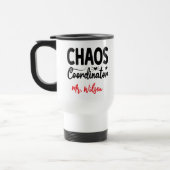 Chaos Coordinator Notebook – Funny Teacher Quote Reisbeker (Links)