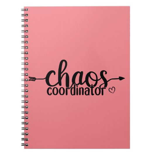 Chaos-coördinator Notitieboek (Voorkant)