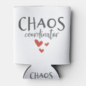 Chaos Coordinator Ouderschap Funny Blikjeskoeler (Voorkant)