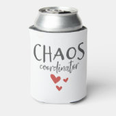 Chaos Coordinator Ouderschap Funny Blikjeskoeler (Blikje Achterkant)