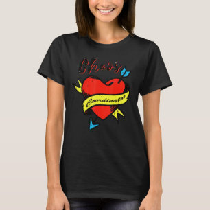 Chaos Coordinator Red Heart definitie voor Affecti T-shirt