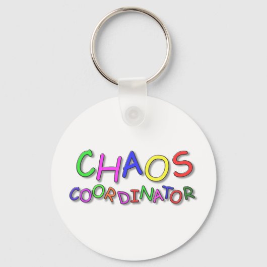 Chaos-coördinator Sleutelhanger (Voorkant)