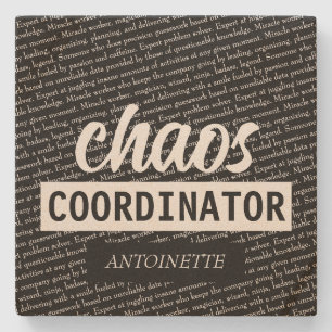 Chaos-coördinator Stenen Onderzetter