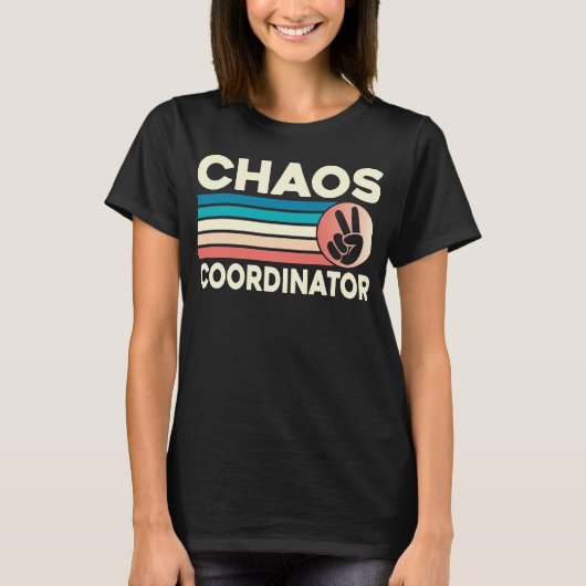 Chaos Coordinator T-shirt (Voorkant)