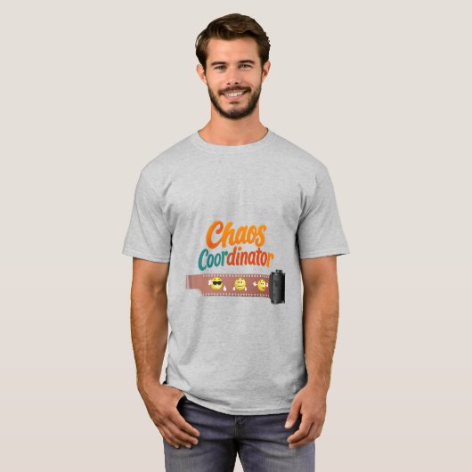 Chaos Coordinator T-Shirt | Funny Back to School T (Devant entier)