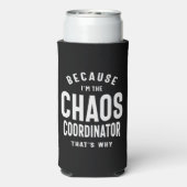 Chaos Coördinator - want daarom (Seltzer Achterkant)