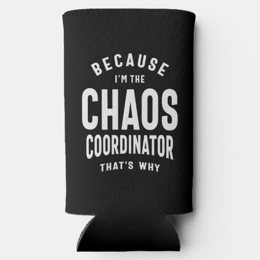 Chaos Coördinator - want daarom (Achterkant)