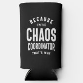 Chaos Coördinator - want daarom (Voorkant)