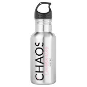 Chaos-coördinator Waterfles (Voorkant)