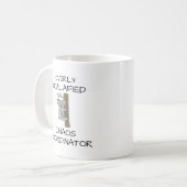 Chaos Coordinator Weddenschap Planner Gift Koffiemok (Voorkant links)