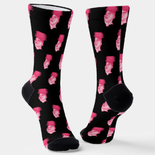 Chaos Dame in Roze Sokken